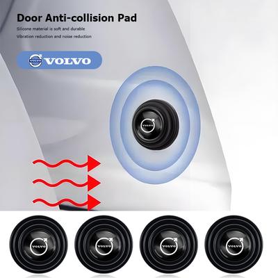 Car Door Shock Absorber Pads Silicone Protection Mat Accessories For XC90 V90 V60 XC60 V40 EC40 EX40 S80 S60 S90 C40 XC40