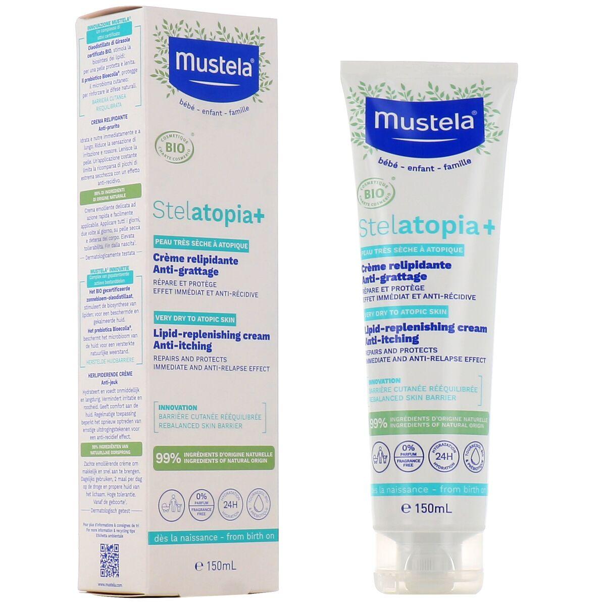 

Restorative Cream for Babies Mustela Stelatopia + 150 ml