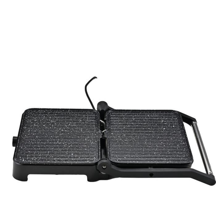 Grill LITTLE BALANCE - Speed Grill - Cooking Surface 29x23cm - Opening 180°C - Up To 230°C - 2000W