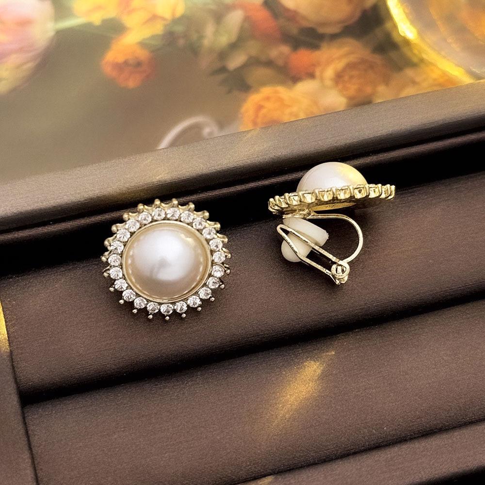 High-End Französische Dreieck Ohrclips ohne Piercing - Damen Einfache, Elegante, Luxuriöse Ohrringe