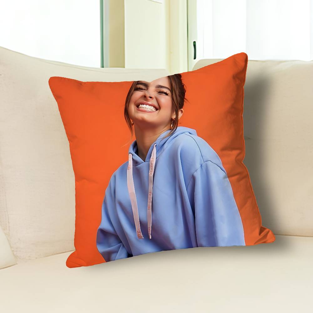 A-Addison Rae Singer Pillow Cases for Bedroom Living Room Sofa Home Decor Polyester Cushion Cover with Zipper