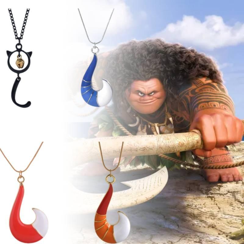 Pendant Necklace Moana Costume Fancy Dress Up Jewellery Alloy Ornaments Anime