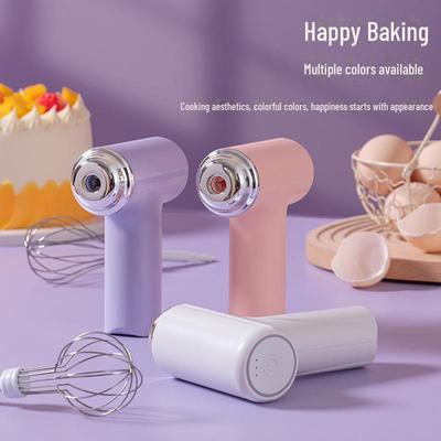 Wireless Handheld Egg Beater for Baking – Electric Whipping and Cream Mixer