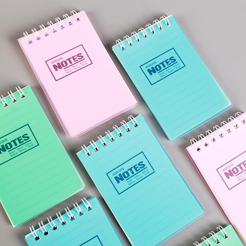 10pcs Mixed Color Mini  Note Pad Notebook Memo Pad Set Small Pocket Style Notepad Checklist To Do List Notes Planner Book