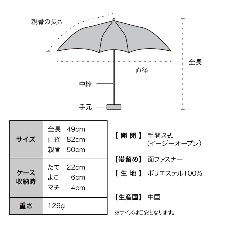 Parasol HERALBONY Art Lightweight Mini Morning Glory Folding Heralbony Heatstroke Wpc. Light-Blocking Parasol, Design, Umbrella, Lightweight, Art,