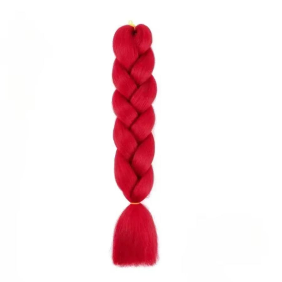 Jumbo Braids Synthetic Single Ombre Color Braiding Hair Twist Rainbow Hair Wigs