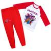Children's Summer Sports T-shirt And Pants Two-piece Sportswear Set Half-sleeve Printed Suit