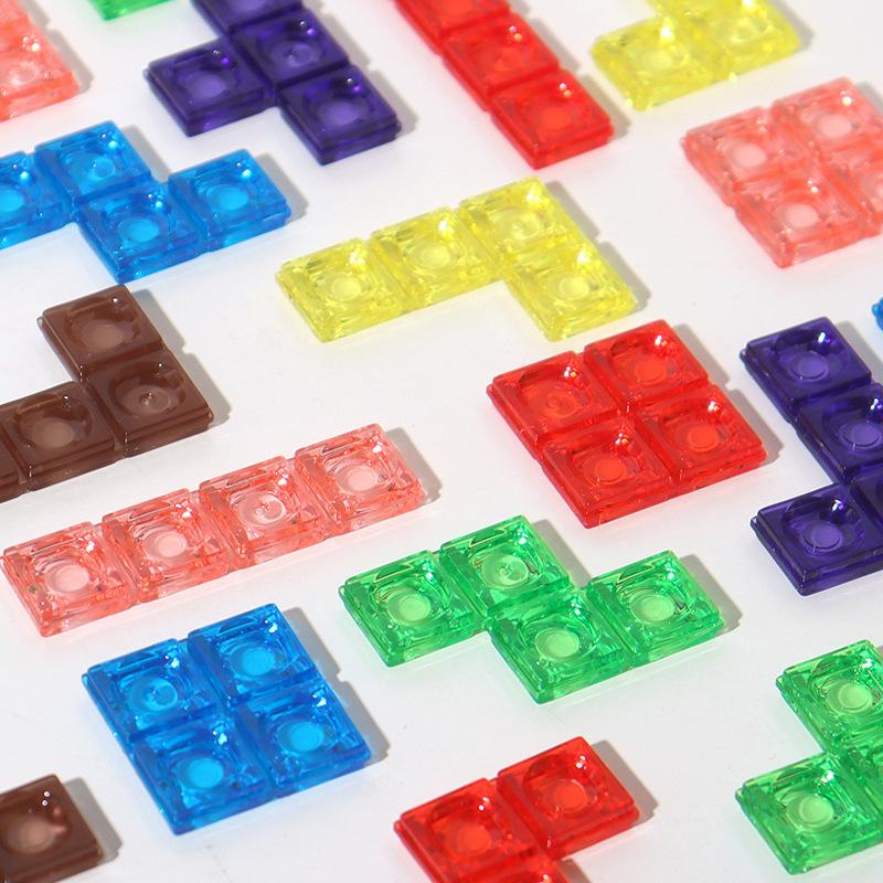 Children's Three-dimensional Tetris Puzzle Game Thinking Training Hands-on Brain Benefit Intellectual Development Building Block Toys