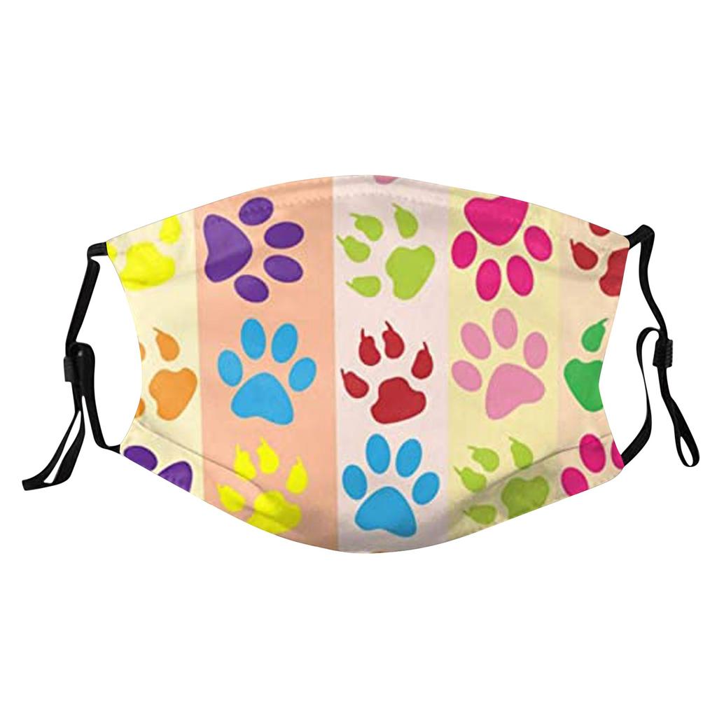 Dog PrintAdult Mask Washable Reusable Pollution Cover Face