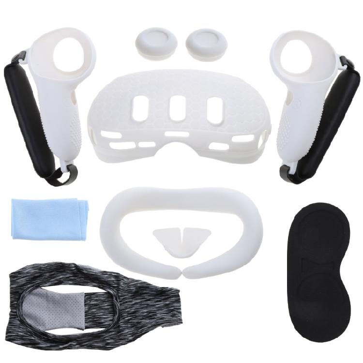 VR Headset Case for VR Silicone Protector Anti-Scratches Controller Grip