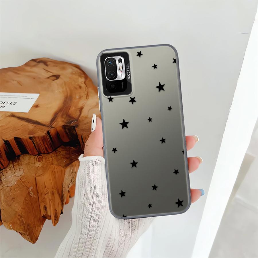 Case for Xiaomi Poco C50 X3 Pro X3 NFC C61 C51 Phone Cover Cute Simple Stars