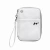 Fashion Polyester Card Case Zipper Large Capacity RFID Card Holder Waterproof Travel Coin Purse Unisex