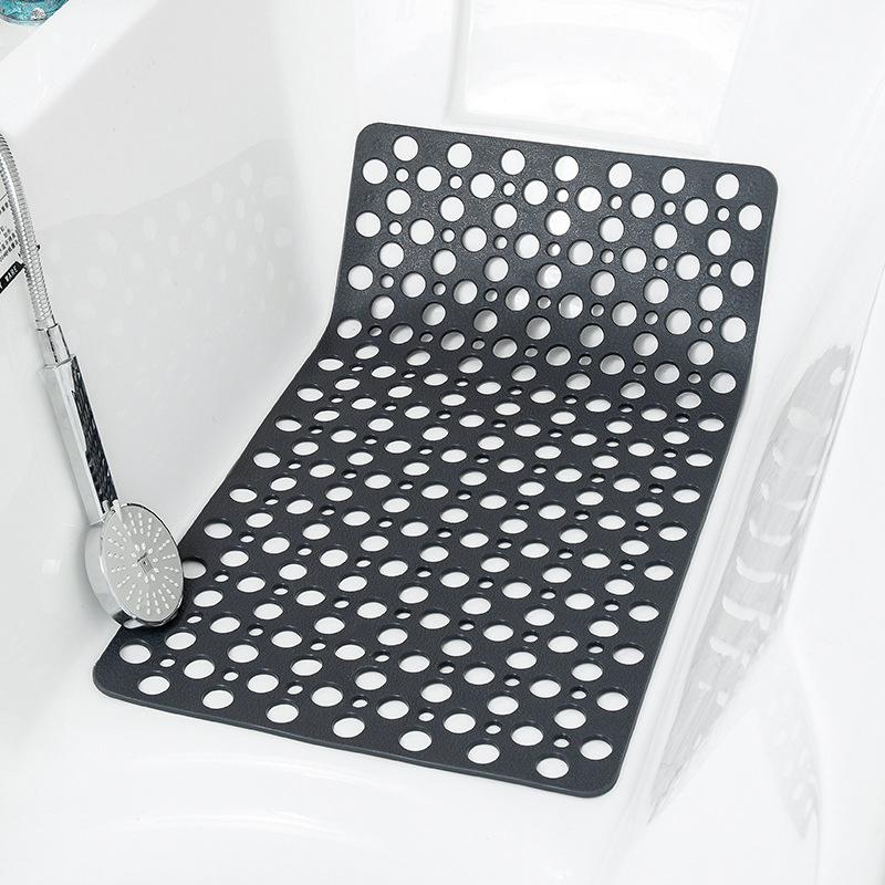 Extra Large Bath Mat TPE Suction Grip Mat Non Slip Bathtub Strong Suction Anti-Mold Shower Mat With Suction Cup Bathroom Product