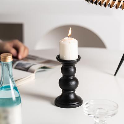 Retro Kropki Ceramiczna Świeca Tajfun Skandynawski Dom Dekoracja na Biurko Ornament Rekwizyty Atmosfery Świątecznej