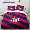 Atleti Bedding Quilt Set Quilt Cover Pillowcase Home Decoration Birthday Gift (1 * duvet cover + 2 * pillowcase, without core)