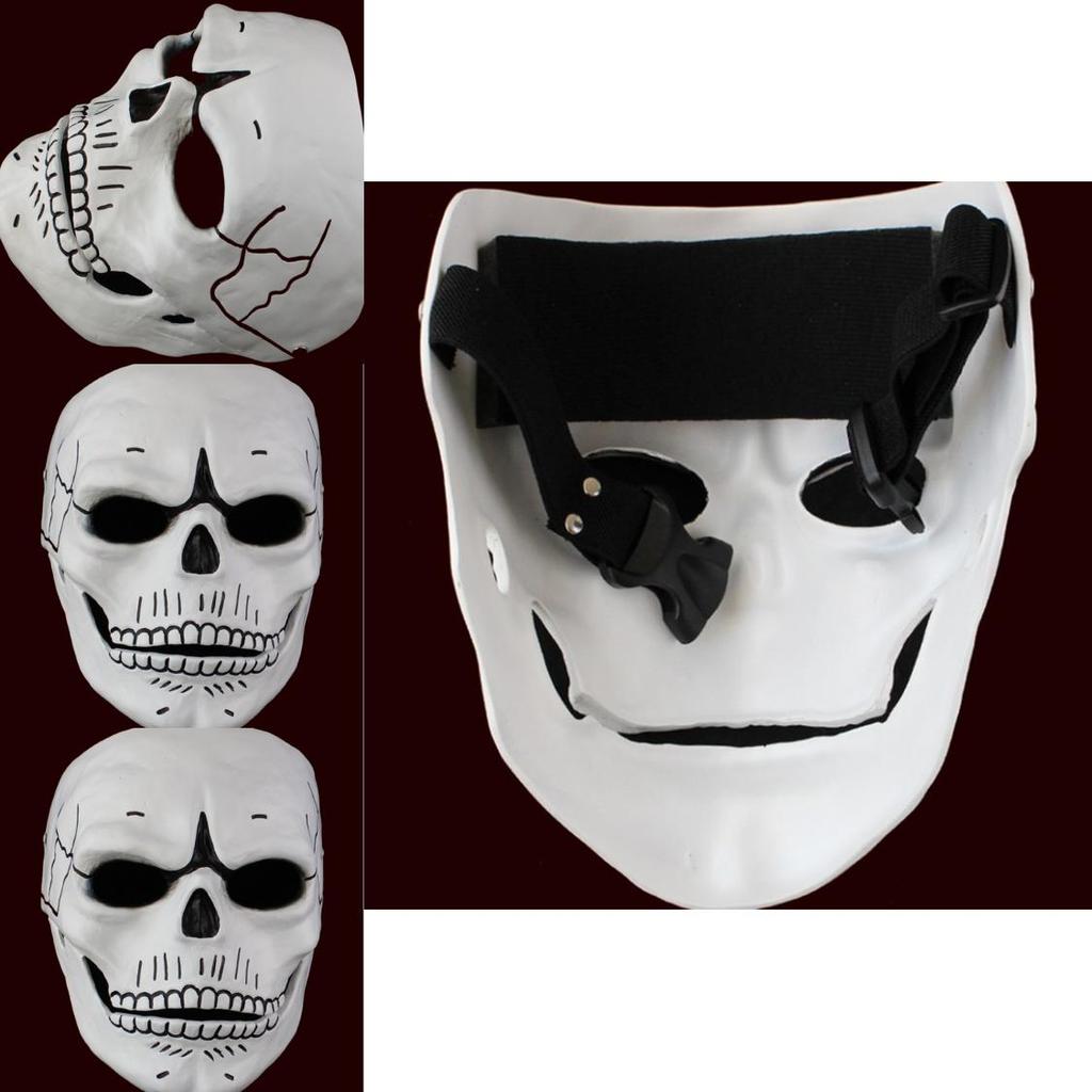James Bond 007 Ghost Party Mask Halloween Skull Face Mask For Costume Parties