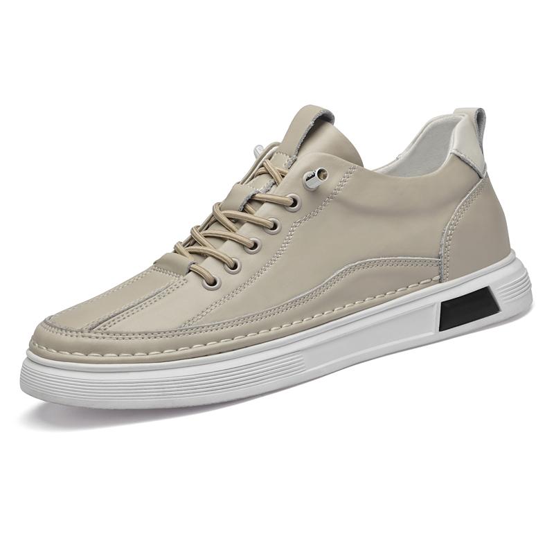 Fashion Classic Fashion Skateboard Footwear for Men Thick Soled Sneakers Anti Slip Man Casual Shoes Genuine Leather Mens Tenis Masculino