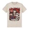 T-shirt Cuore Infranto Hotel Infestato Stampa Grafica Abaddon Merch T-shirt Unisex Streetwear Cotone Morbido Manica Corta T-shirt Donna Uomo