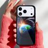 Earth Moon Sun Planet Phone Case for iPhone 17 16 15 14 13 Pro Max Back Cover for 12 11 Pro Coque