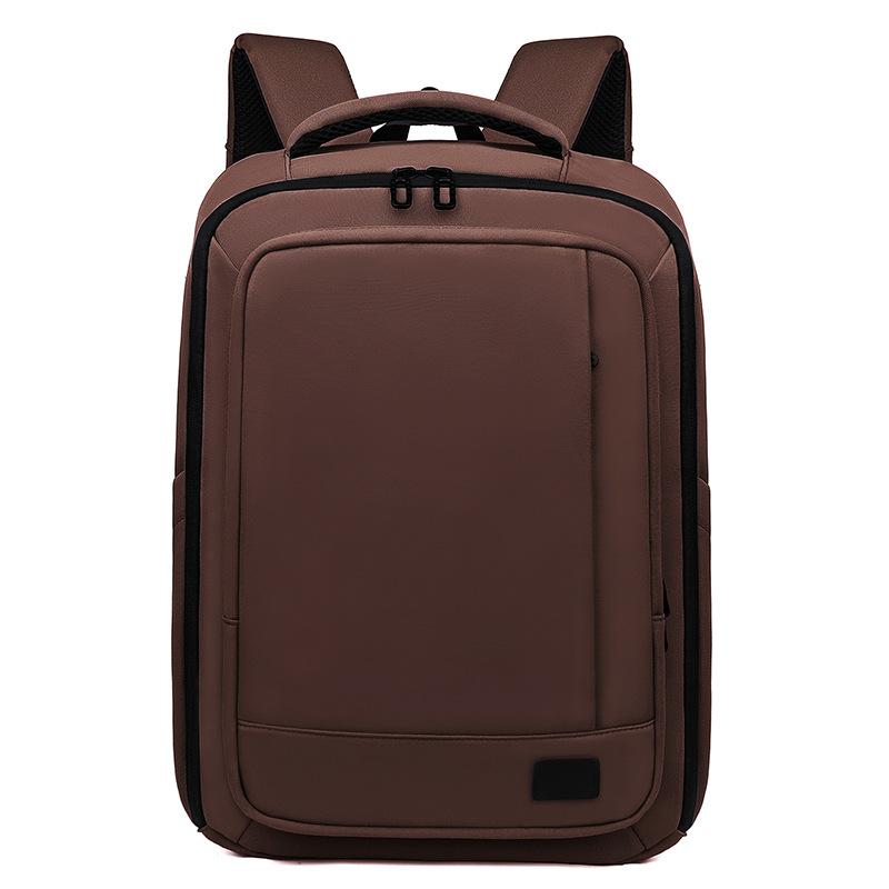 Schoolbag Large Capacity Portable Commuter Business Backpack Niche Design Stylish Men's Backpack Expandable Business Travel Computer Bag