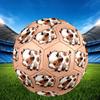 1pc Fluffy Cow Illustration Size 5 Soccer Ball Professional Match Training Football Indoor &Outdoor Sports Ball Lightweight Durable c6598