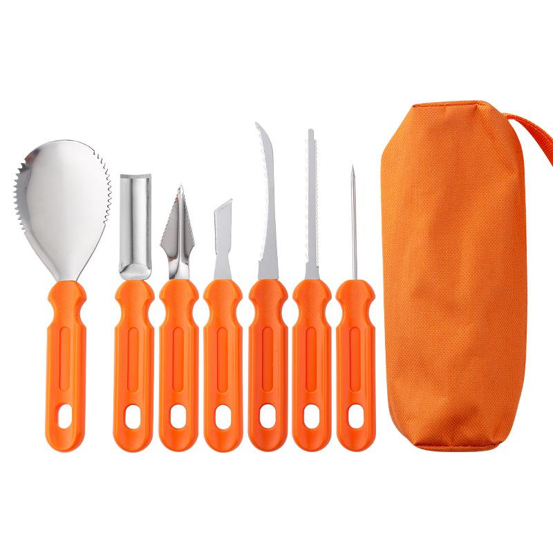 Pumpkin Carving Knife Set: DIY Tools for Lanterns & Pottery