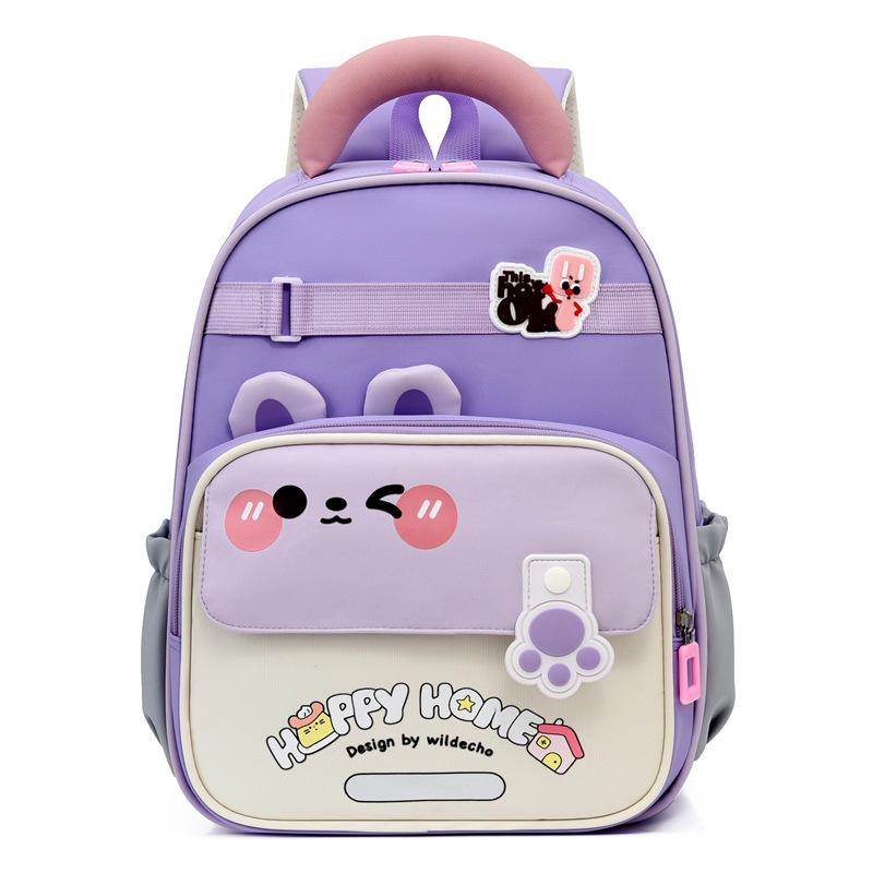 Kindergarten Backpack Lightweight And Spine-Protective For Children In Middle Senior First Grade And Elementary School Suitable For Boys And Girls