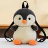 Cartoon Hat Penguin Plush Toy Ski Resort Event Gift Scarf Penguin Children Creative Backpack