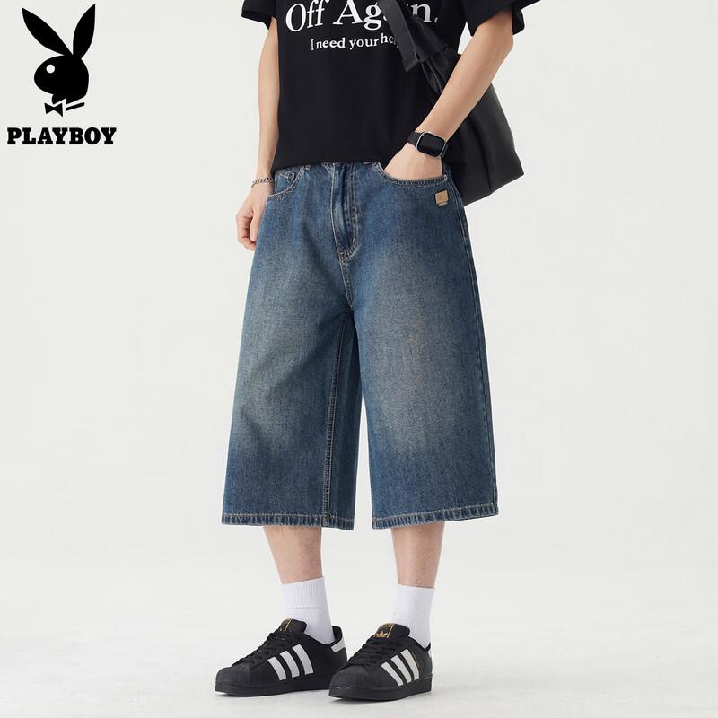 Мужские прямые джинсы свободного кроя PLAYBOY M