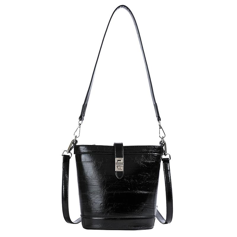 

Bag Women s New Soft Leather Bag Shoulder Messenger Bag чёрный