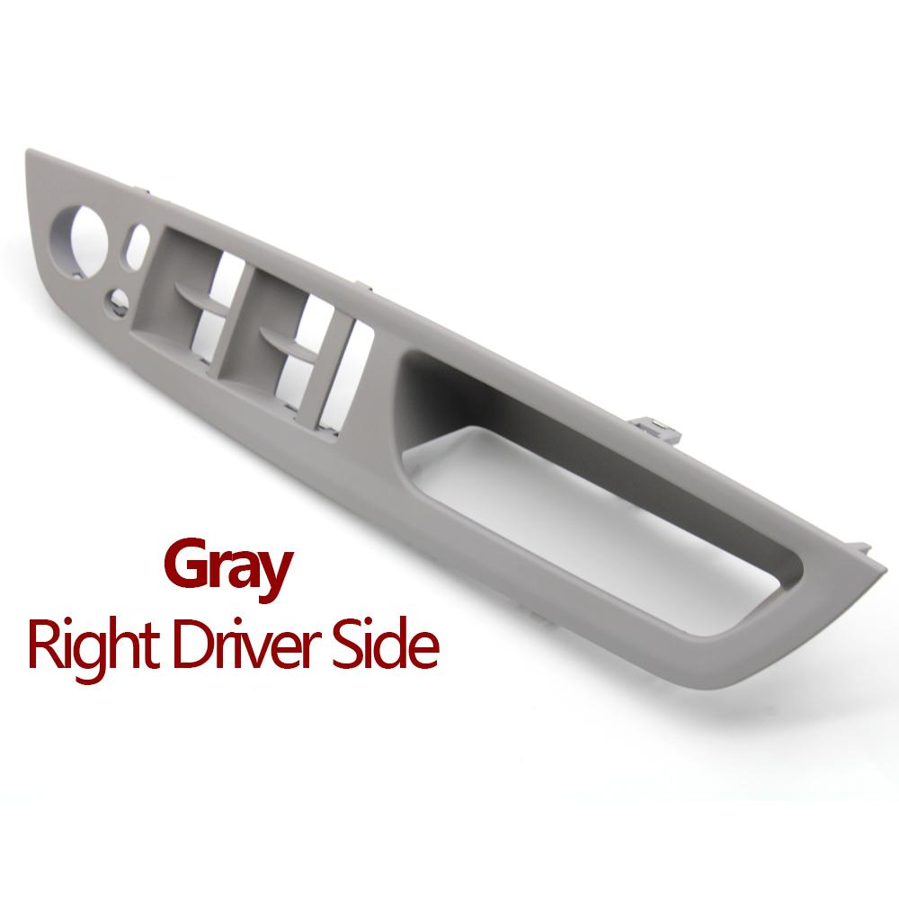 

RHD правая рука водителя подлокотник межкомнатной двери кожаная ручка полный комплект для BMW X5 X6 E70 E71 E72 RHD Gray Armrest