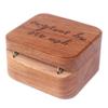 Sinzyo Music Box “You Are My Sunshine” Wooden Music Box (Musical Note Rosewood)