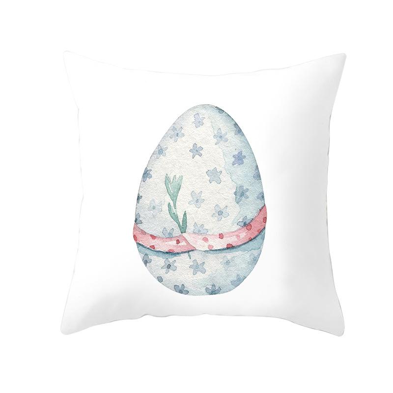 New Easter Bunny Pillow Cover Festive Home Decor Pillow Cover