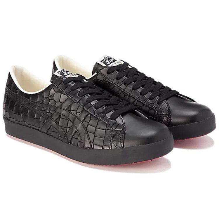 Onitsuka Tiger Fabre NM Black Red Unisex Low Top Retro Lifestyle Sneakers 1183B442-001
