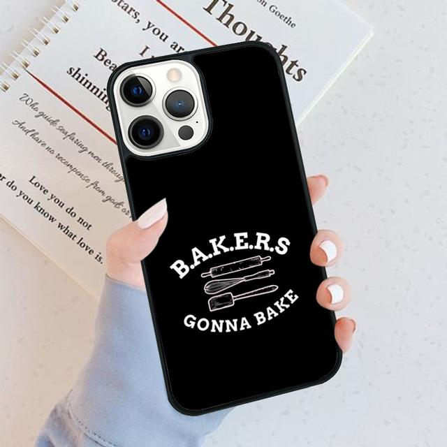 Bakers Gonna Bake phone Case Cover For iPhone 17 Air 16 15 14 Plus apple 16 11 12 13 Pro Max coque