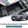 Car Central Armrest Storage Box Content Center Console Interior Decoration Accessories ABS For Chery OMODA 5 B9U0