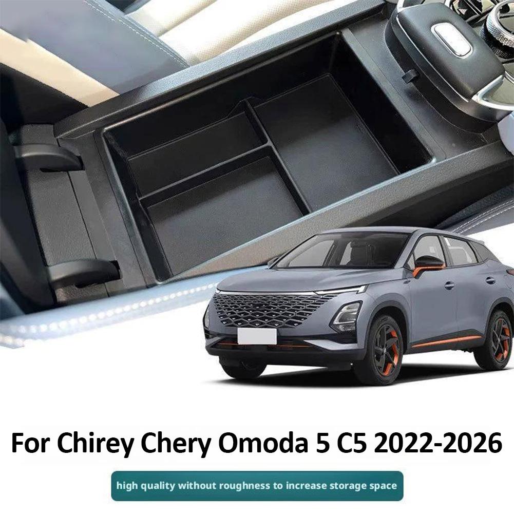 Car Central Armrest Storage Box Content Center Console Interior Decoration Accessories ABS For Chery OMODA 5 B9U0