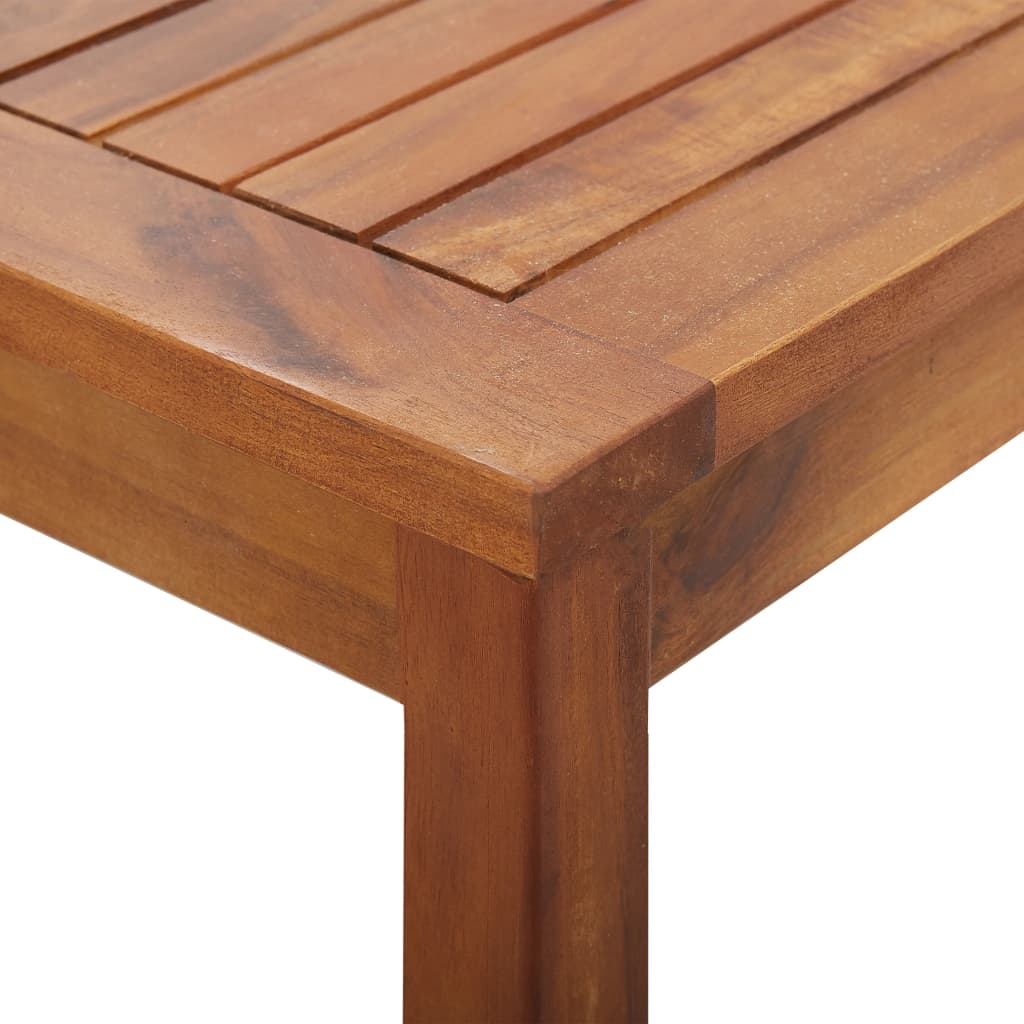 Garden Lounge Set with Cushions 4 Piece Solid Acacia Wood