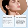 Ivory White Matte Concealer Cushion, Hydrating, Light And Smooth, Natural Concealer, Brightening And Long-Lasting Cushion