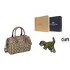 Coach Bennett 23 Borsa Boston in Pelle con Chiusura a Zip da Donna Marrone 32203-IME74