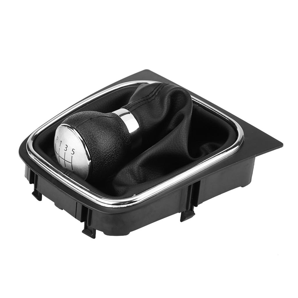 6 Speed Car Gear Shift Knob Lever Stick Gaitor Boot Cover for  Golf 6 MK5 MK6 Jetta 2005 2014