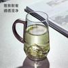 High Borosilicate Heat-resistant Glass Japanese-style High-value Walnut Handle Tea Cup Household High-temperature-resistant Cup