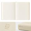 Midori Hibino A6 Free Tagebuch Elfenbein, 2 Seiten pro Tag Tagesplaner & Notizbuch, Japanische Schreibwaren 15395006