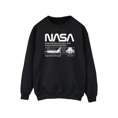 Herren-Space-Shuttle-Sweatshirt