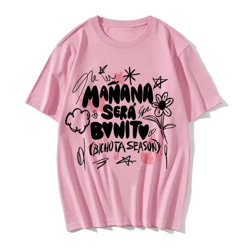 Tshirt Tomorrow Sera Nice Karol G Tee Women Comic Y2K Streetwear Top Female 2000s T-shirt Harajuku Anime Clothing T Shirt