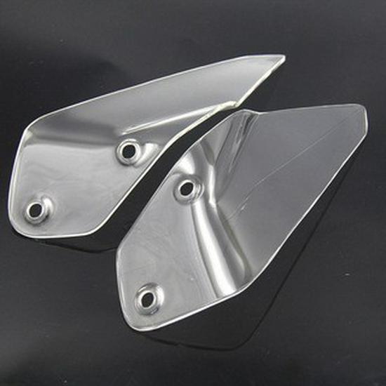 

Compatible Wind Deflectors for BMW R1250GS/R1200/ADV: Modified Side Fairings, Left & Right Wing Extensions серебряный