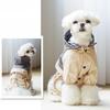 Pet Raincoat Small and Medium Dog Clothing Four-legged Waterproof Raincoat Pet Puppy Jacket Hooded Raincoat Outdoor Dog Supplies