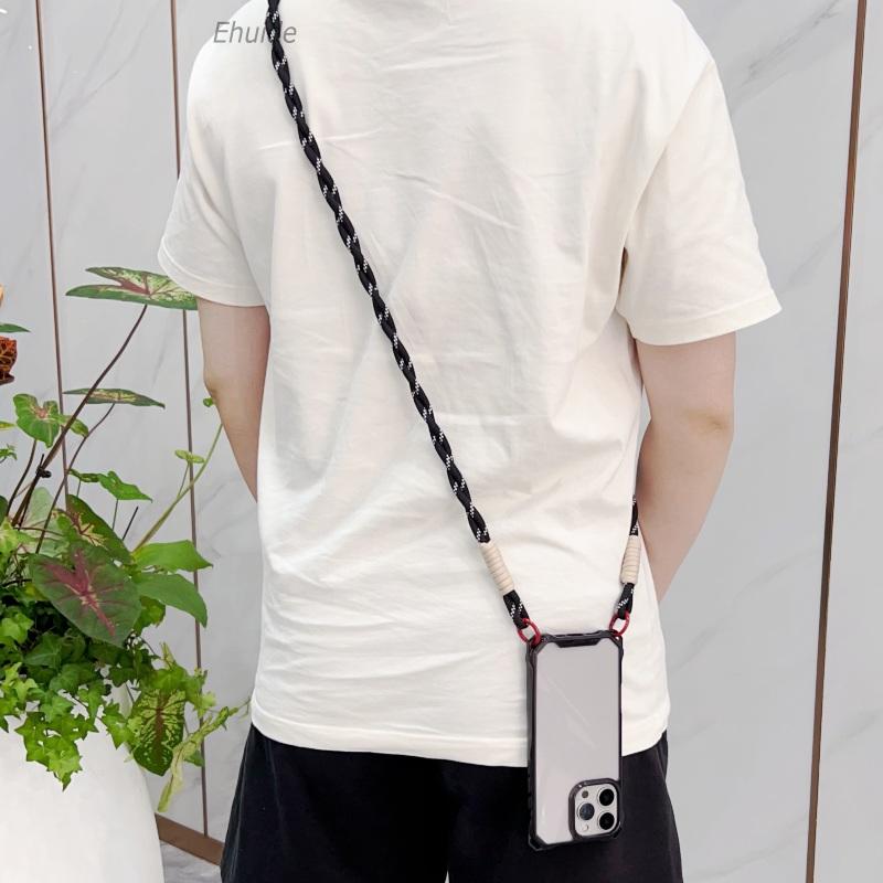 Four Corners Strap Case For Samsung Galaxy A56 A36 A16 A26 A55 S26 Ultra S25 FE Crossbody Cord Lanyard Shockproof Clear Cover
