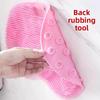 Silicone Foot Scrubber Massager Bath Mat With Nonslip Suction For Home Use