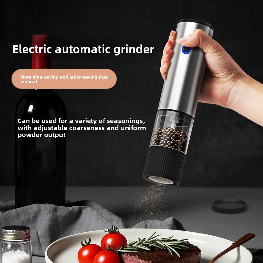 Ceramic Core Automatic  Spices Grinder Adjustable Coarseness Spice Mill  Kitchen Tool